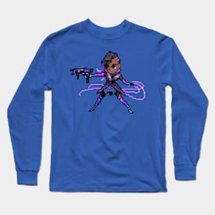 Overwatch - 16-Bit Sombra T-Shirt Long Sleeve T-Shirt